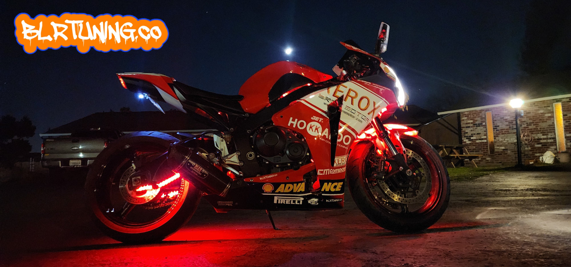 STEALTH LED KIT FOR NAKED AND SPORT BIKE - Howling Moto