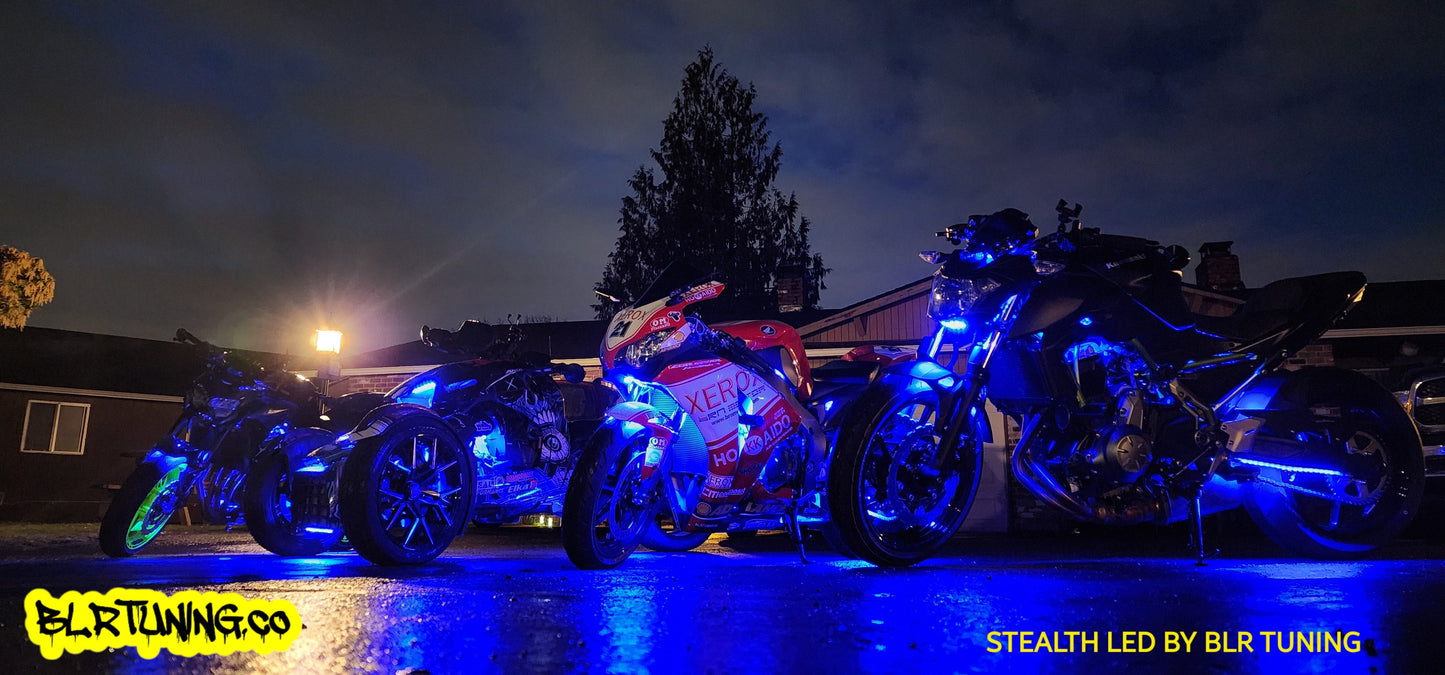 STEALTH LED KIT FOR NAKED AND SPORT BIKE - Howling Moto
