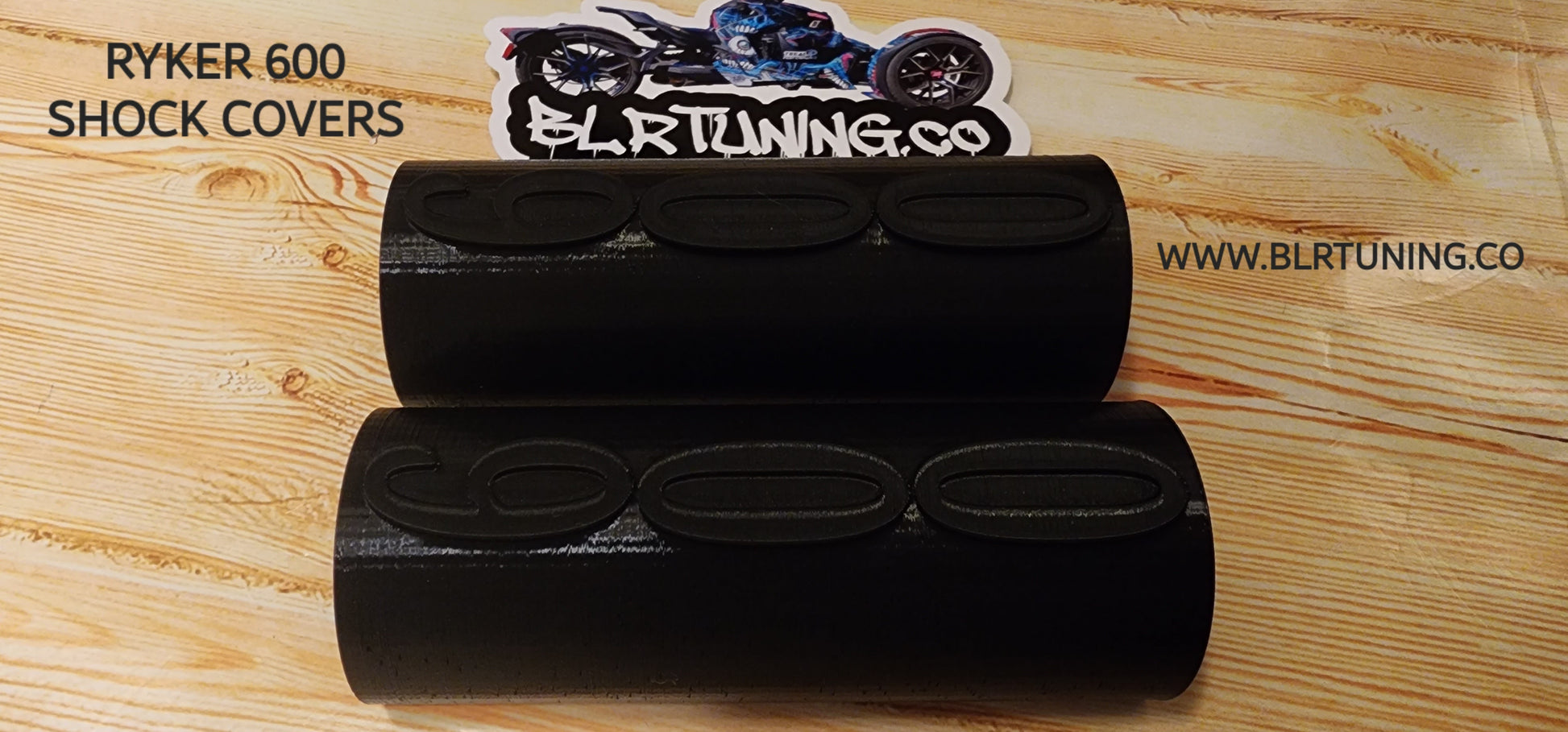 CAN-AM RYKER SHOCK COVERS NEW TEXT CHOICES RALLY SPORT 600 900 - Howling Moto