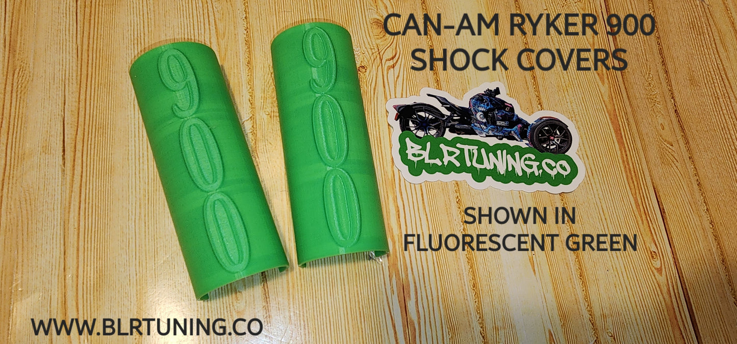 CAN-AM RYKER SHOCK COVERS NEW TEXT CHOICES RALLY SPORT 600 900 - Howling Moto