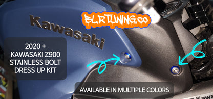 KAWASAKI Z900 DRESS UP BOLT KIT FOR 20 - 25 - Howling Moto
