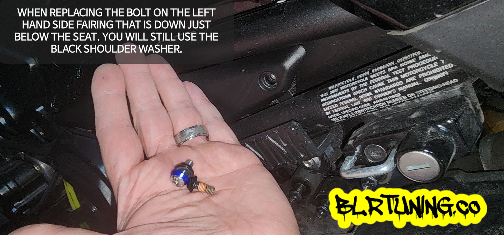 KAWASAKI Z900 DRESS UP BOLT KIT FOR 20 - 25 - Howling Moto