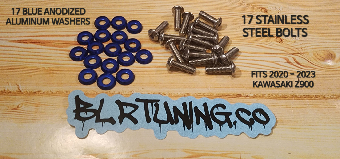 KAWASAKI Z900 DRESS UP BOLT KIT FOR 20 - 25 - Howling Moto