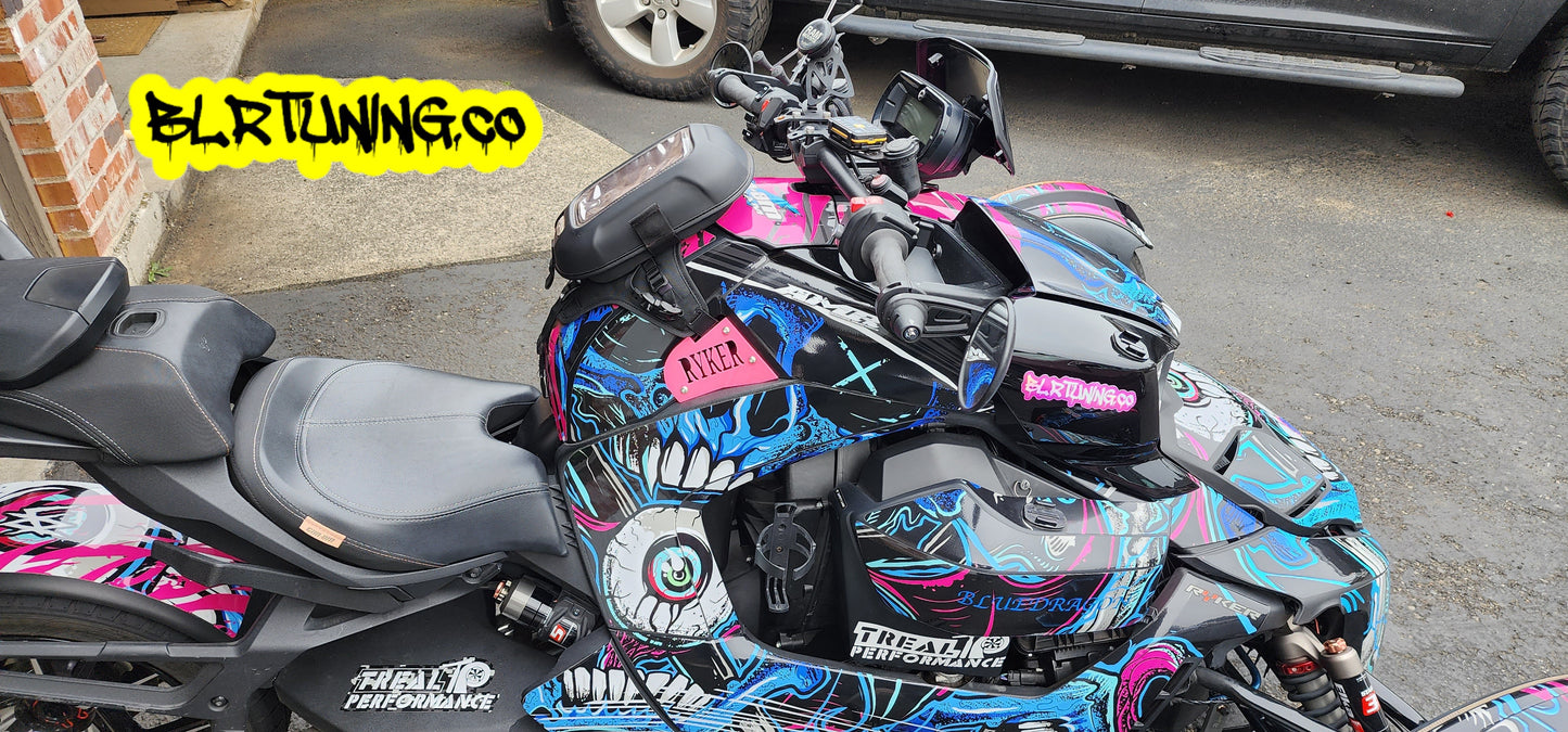 CAN-AM RYKER GAS TANK COVER ACCENT PANELS - Howling Moto