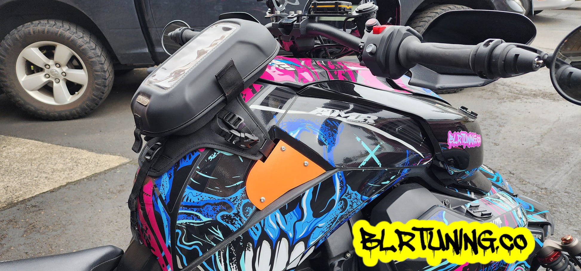 CAN-AM RYKER GAS TANK COVER ACCENT PANELS - Howling Moto