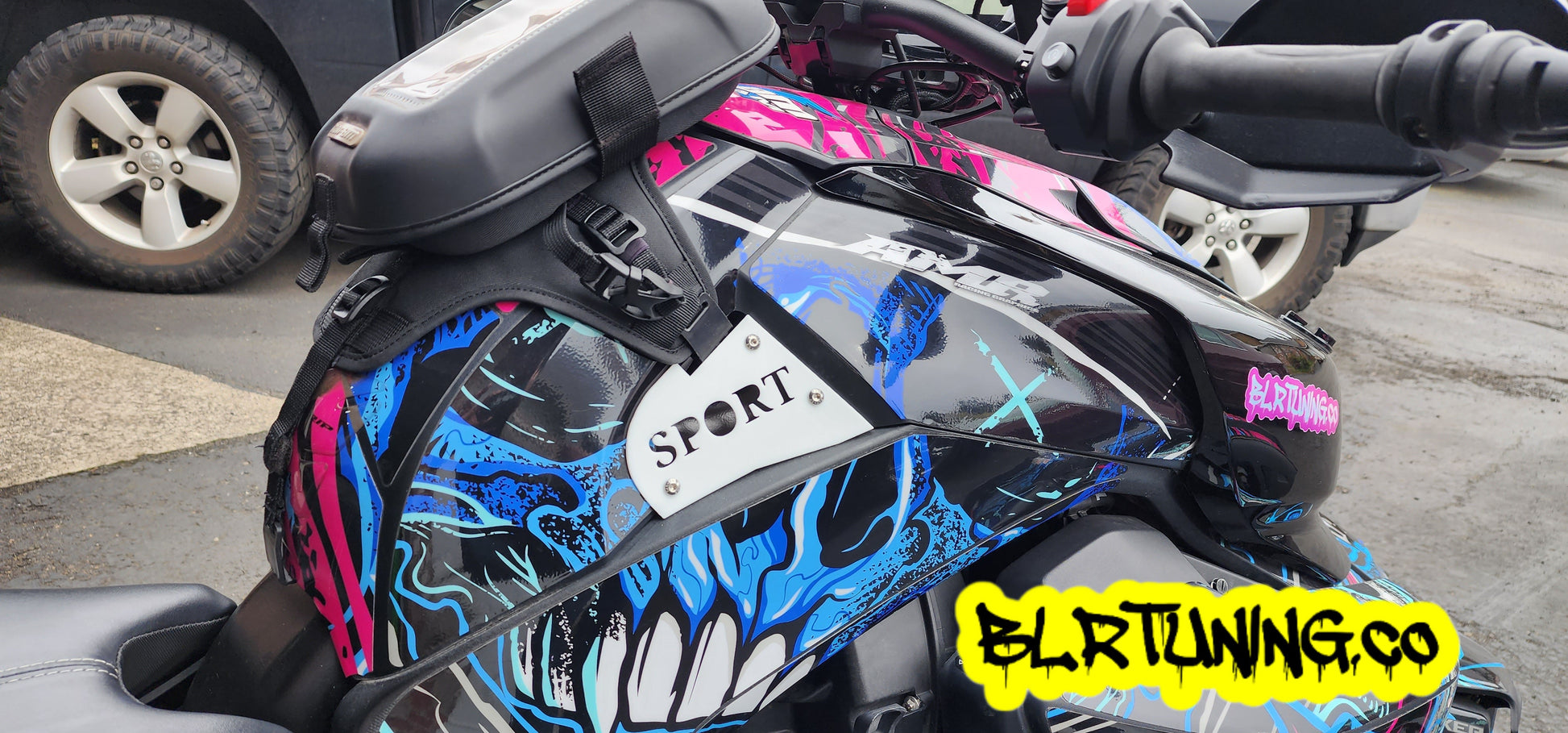 CAN-AM RYKER GAS TANK COVER ACCENT PANELS - Howling Moto