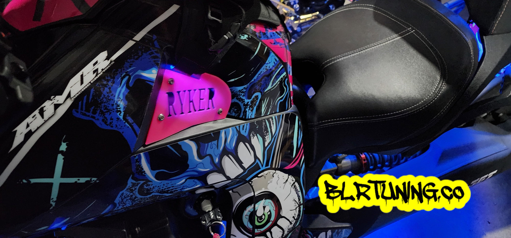 CAN-AM RYKER GAS TANK COVER ACCENT PANELS - Howling Moto