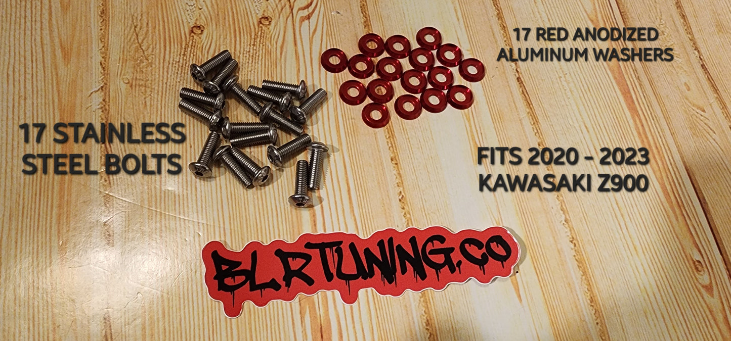 KAWASAKI Z900 DRESS UP BOLT KIT FOR 20 - 25 - Howling Moto