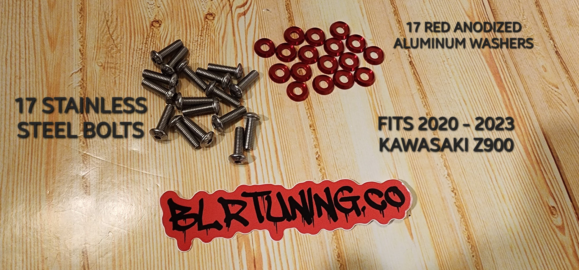KAWASAKI Z900 DRESS UP BOLT KIT FOR 20 - 25 - Howling Moto