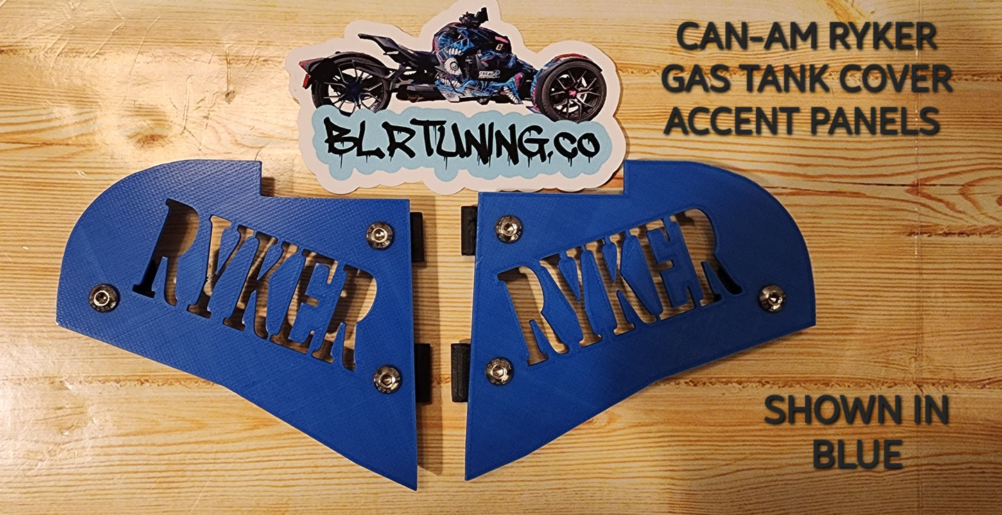 CAN-AM RYKER GAS TANK COVER ACCENT PANELS - Howling Moto