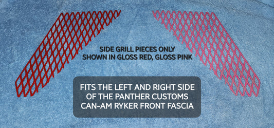 SIDES ONLY RADIATOR PROTECTIVE GRILL FOR PANTHER CUSTOMS RYKER FRONT END - Howling Moto