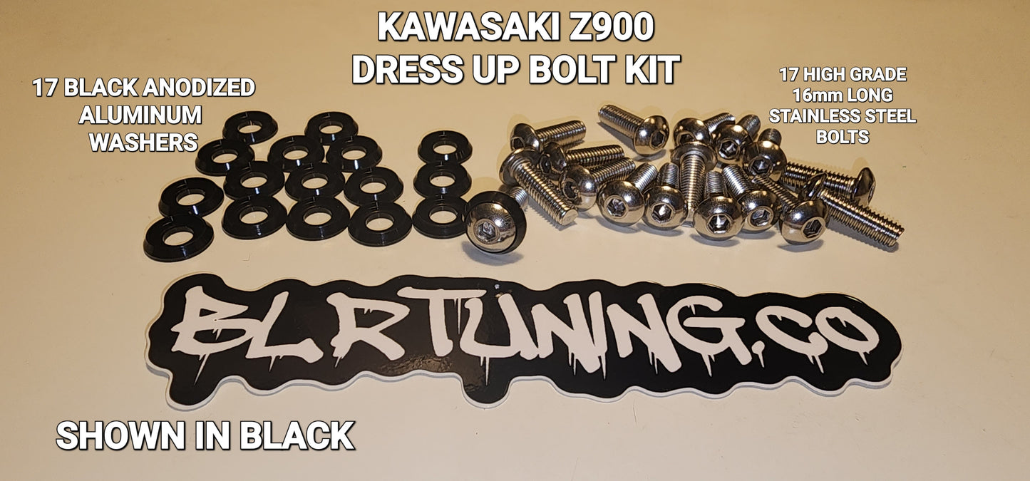 KAWASAKI Z900 DRESS UP BOLT KIT FOR 20 - 25 - Howling Moto
