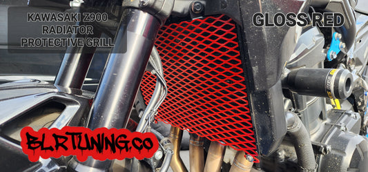 KAWASAKI Z900 RADIATOR PROTECTIVE GRILL BY BLR TUNING FITS 2017 - 2024 - Howling Moto
