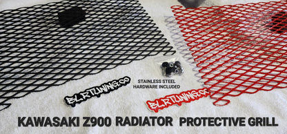 KAWASAKI Z900 RADIATOR PROTECTIVE GRILL BY BLR TUNING FITS 2017 - 2024 - Howling Moto