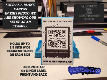 BLR TUNING SIGN AND BUSINESS CARD HOLDER - Howling Moto