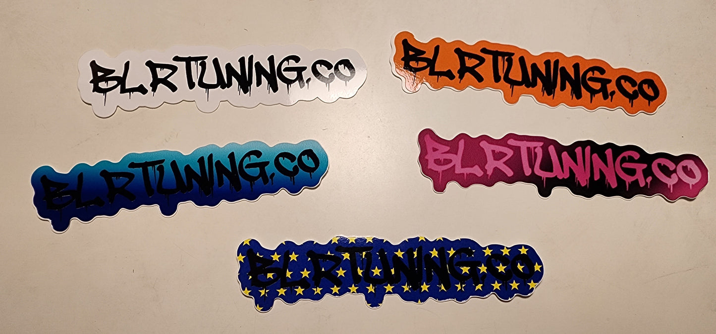 BLR TUNING VINYL DECALS RANDOM PACK OF FIVE - Howling Moto