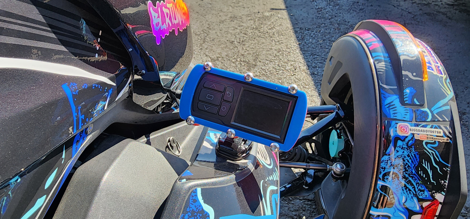 PV3 CASE MOUNT BY BLR TUNING FOR DYNOJET PV3 - Howling Moto