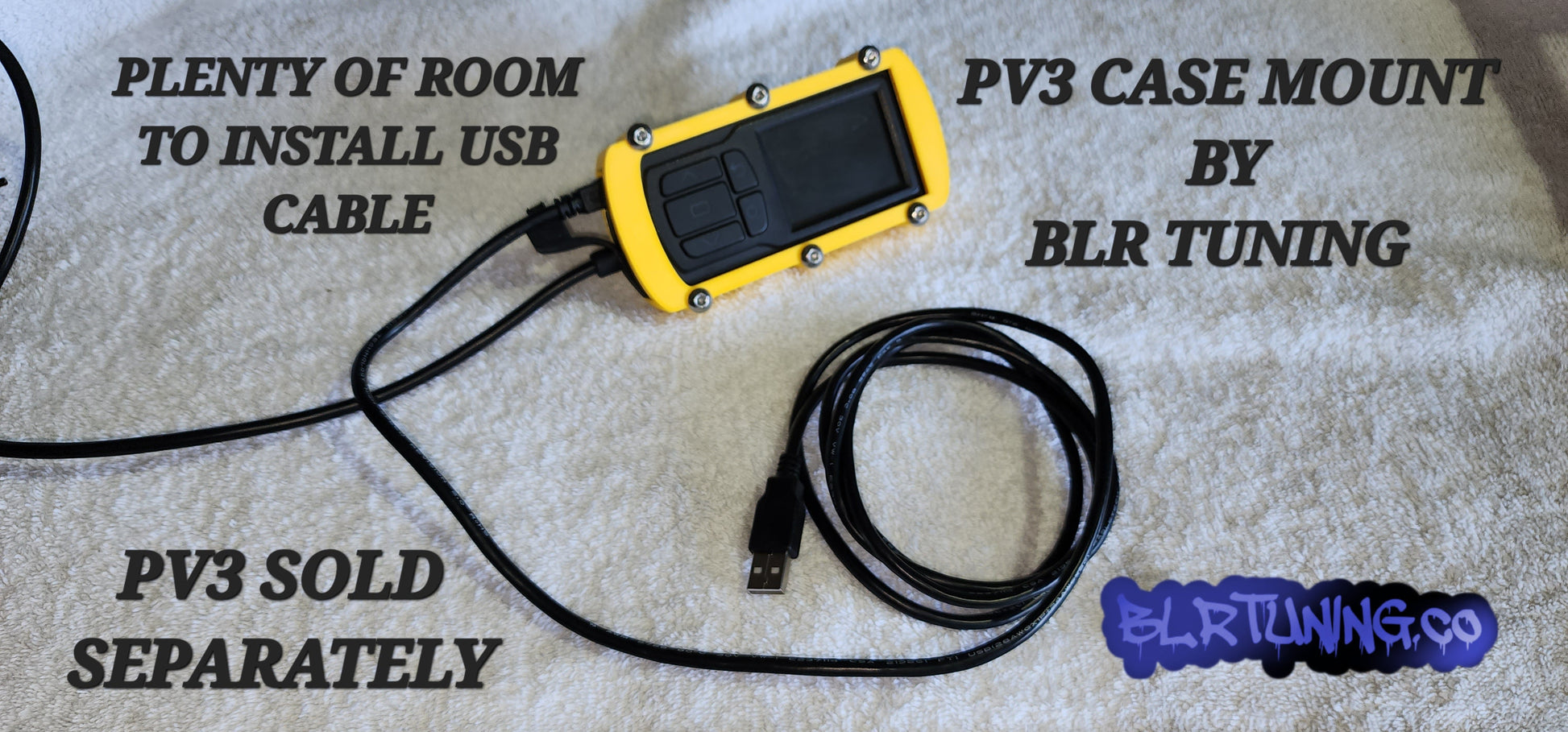 PV3 CASE MOUNT BY BLR TUNING FOR DYNOJET PV3 - Howling Moto