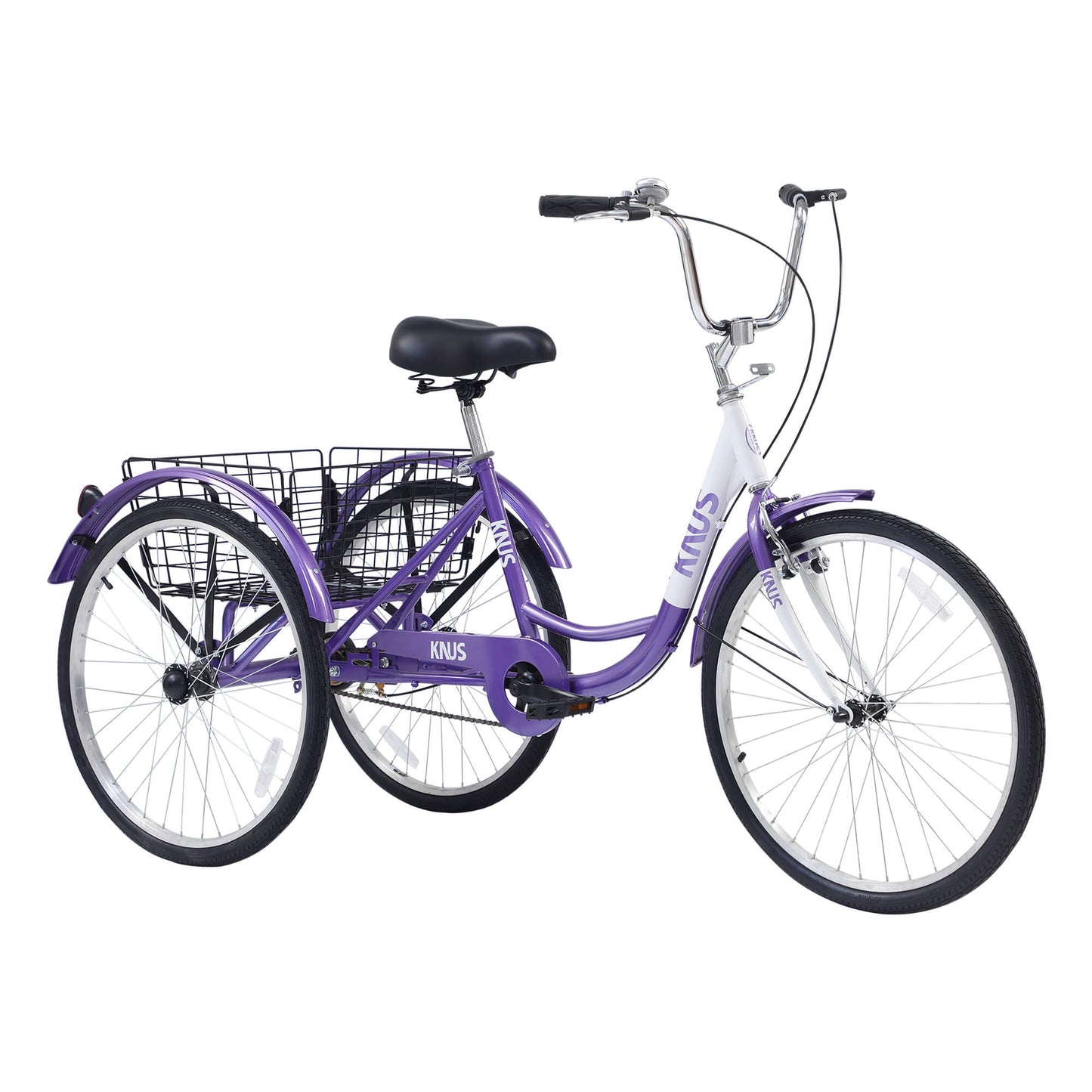 Knus Virbus 26“ Single-Speed Tricycle For Adults - Howling Moto