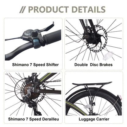 Hycline Meghna 24” Folding Bike - Howling Moto