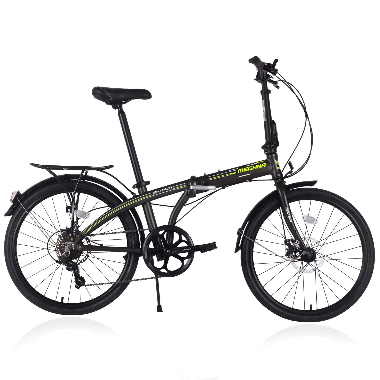 Hycline Meghna 24” Folding Bike - Howling Moto
