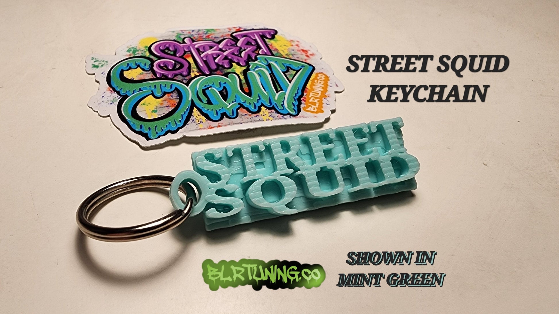 STREET SQUID KEYTAG - Howling Moto