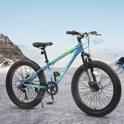 Hycline Hercules 24-inch bicycle tire with a durable tread and black rubber sidewalls, suitable for mountain biking.