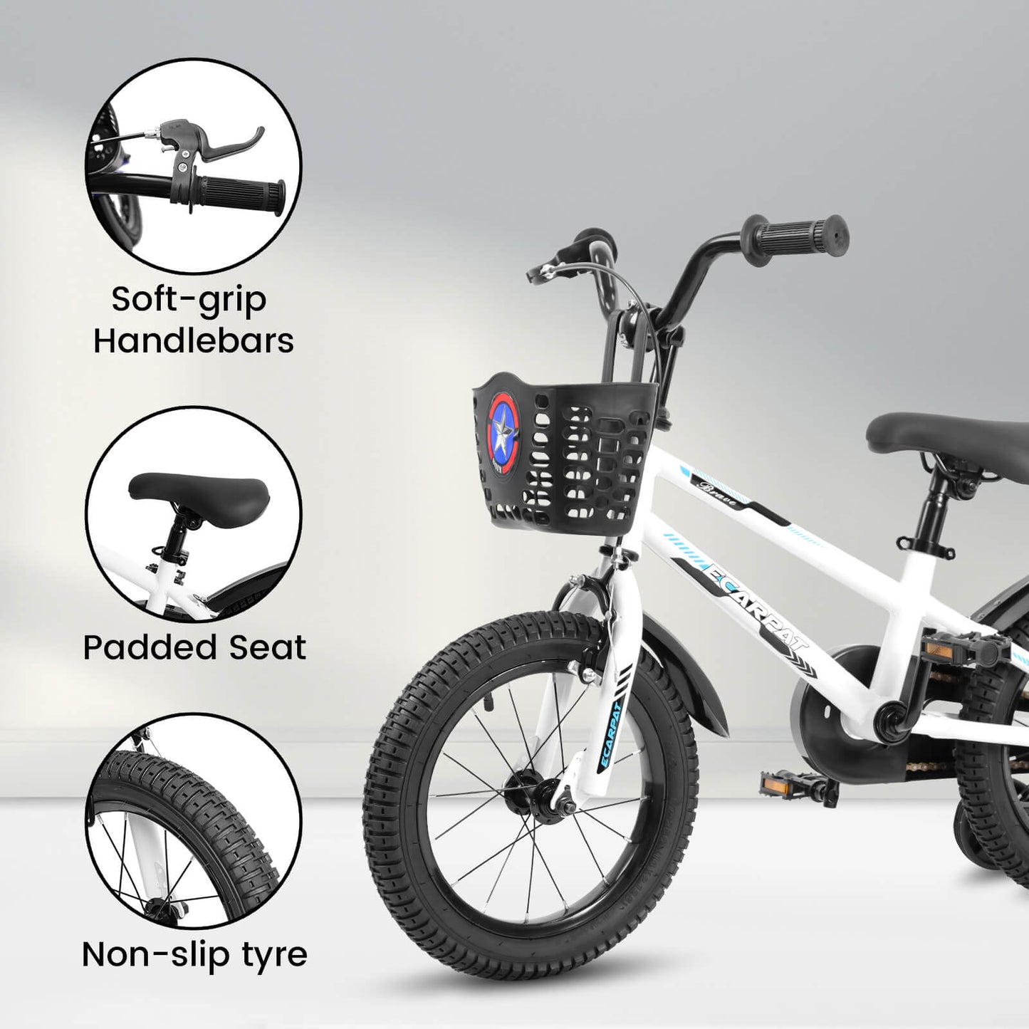 Ecarpat Runster 14" Kid Bike - Howling Moto