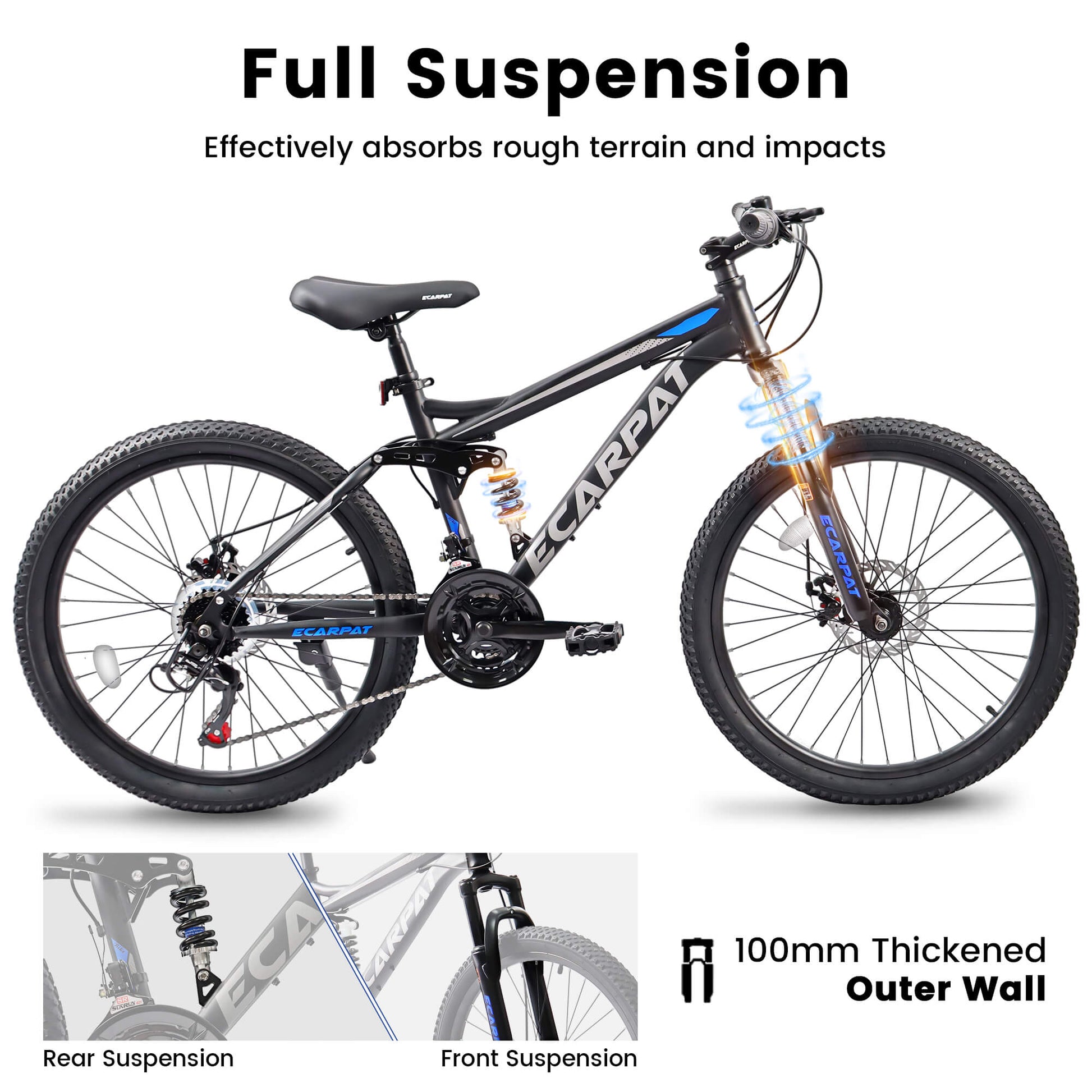 Ecarpat Tamer KR - 24" to 27.5” - Howling Moto