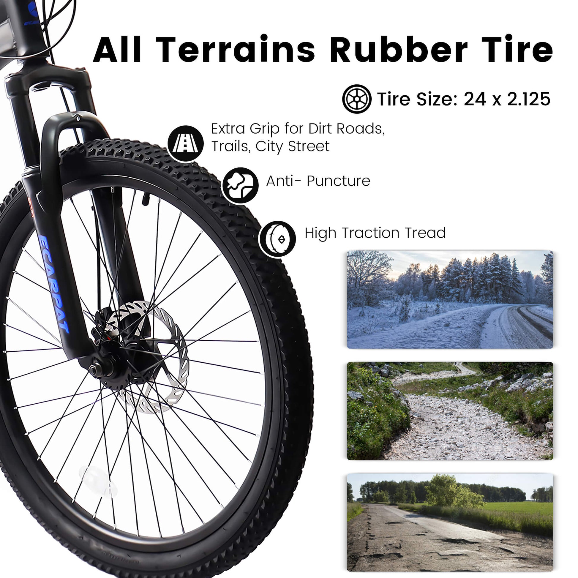 Ecarpat Tamer KR - 24" to 27.5” - Howling Moto