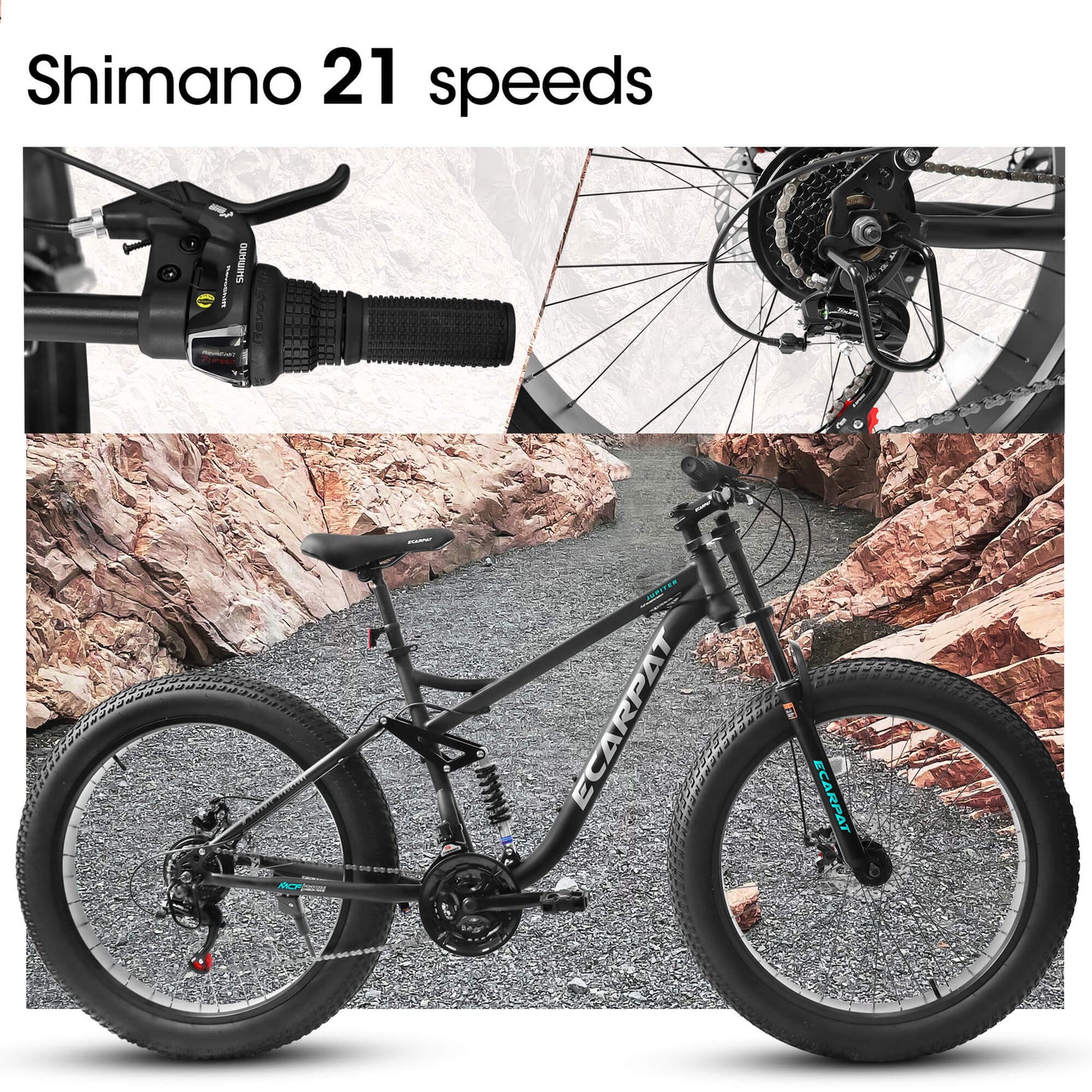 Ecarpat Jumbo MX - 26"×4" - Howling Moto