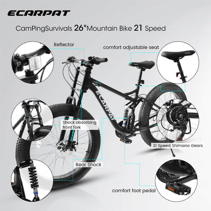 Ecarpat Jumbo MX - 26"×4" - Howling Moto