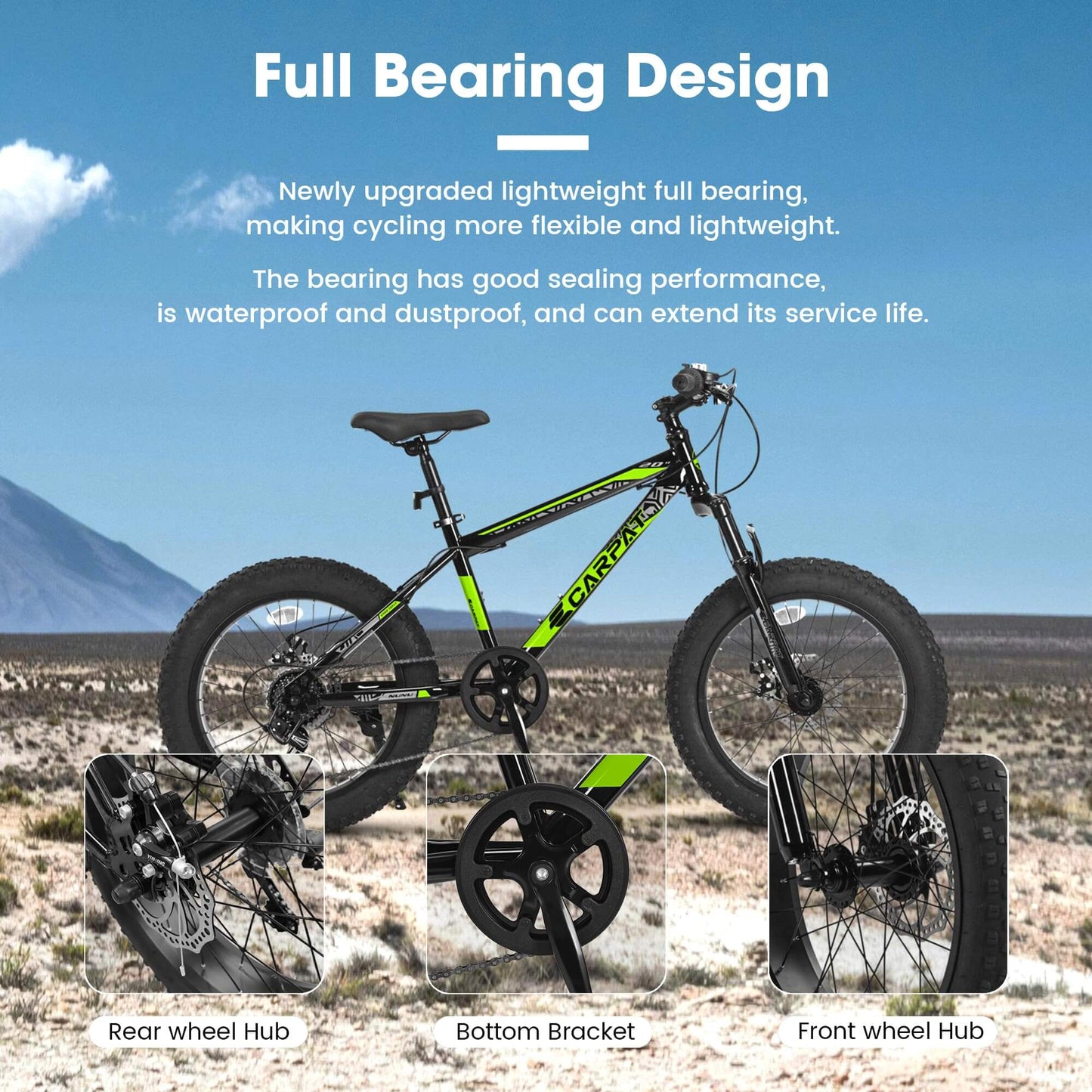 Ecarpat Joycycle - 20"×4" - Howling Moto
