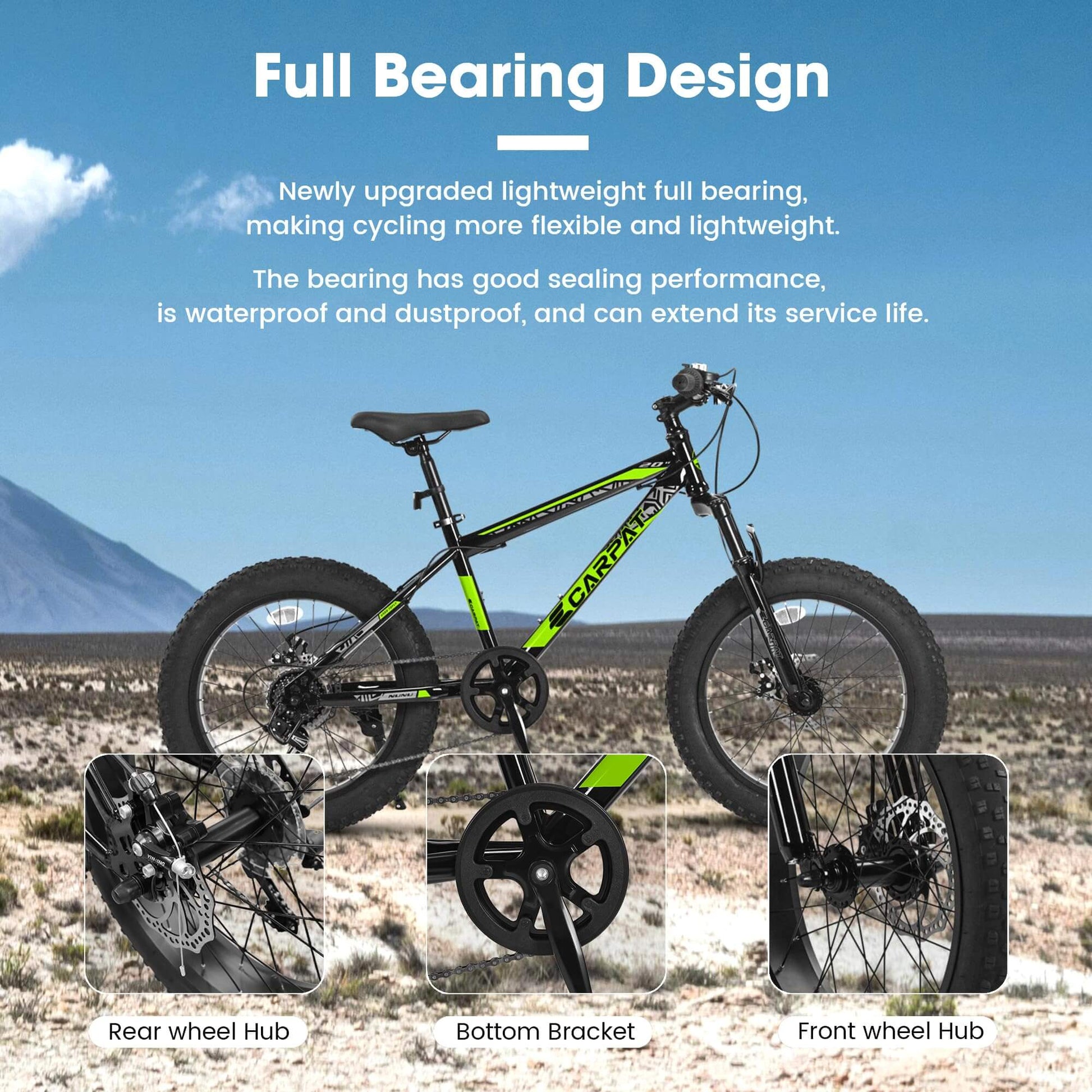 Ecarpat Joycycle - 20"×4" - Howling Moto