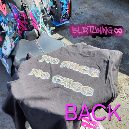 WOMENS PINK LOGO NO FACE NO CASE T-SHIRT BY BLR TUNING - Howling Moto