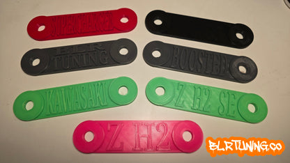 KAWASAKI Z H2 REAR PASSENGER PEG DELETE BLOCK OFF PLATES