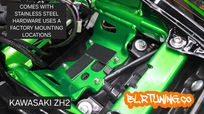 KAWASAKI ZH2 Z H2 SE TAIL Tidy LICENSE PLATE MOUNT OR PLATE DELETE FITS 2019 - 2024 - Howling Moto