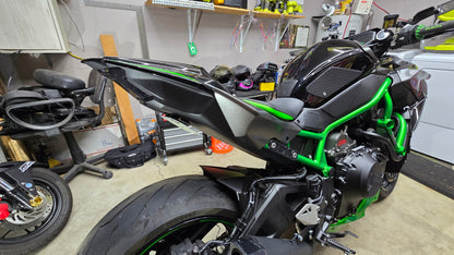 KAWASAKI ZH2 Z H2 SE TAIL Tidy LICENSE PLATE MOUNT OR PLATE DELETE FITS 2019 - 2024 - Howling Moto