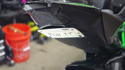 KAWASAKI ZH2 Z H2 SE TAIL Tidy LICENSE PLATE MOUNT OR PLATE DELETE FITS 2019 - 2024 - Howling Moto