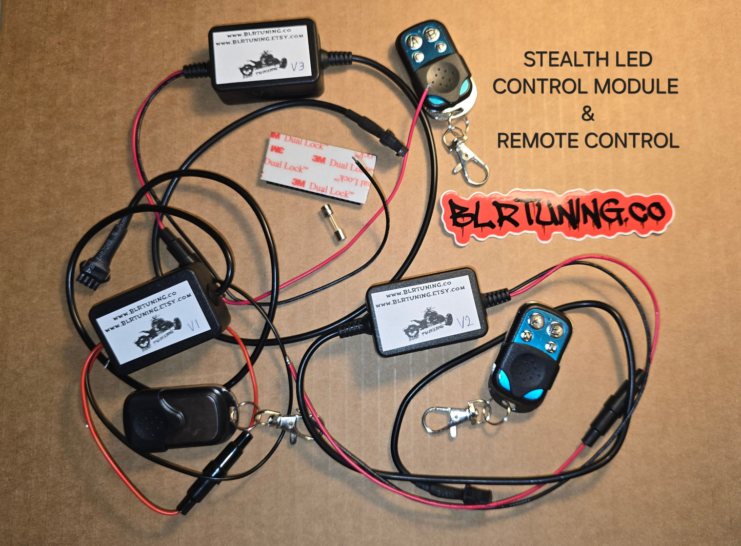 STEALTH LED CONTROL MODULE AND REMOTE - Howling Moto