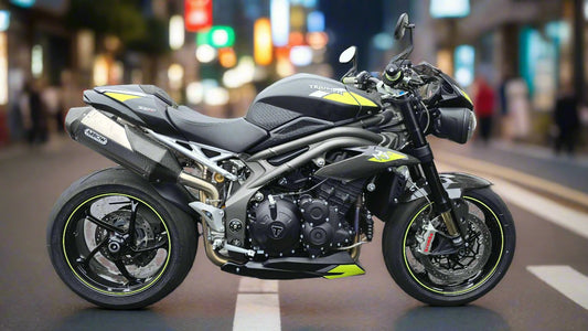 TRIUMPH SPEED TRIPLE 1050 RS TAIL DELETE BLOCK OFF PLATE 2016 TO 2020 - Howling Moto