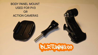 BODY PANEL MOUNT FOR PV3 OR ACTION CAMERA - Howling Moto