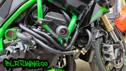 KAWASAKI ZH2 AIR OIL SEPARATOR 3 PORT CATCH CAN - Howling Moto