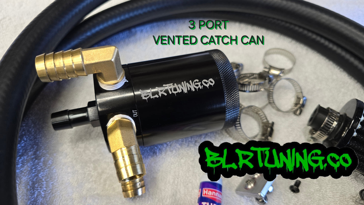 KAWASAKI ZH2 AIR OIL SEPARATOR 3 PORT CATCH CAN - Howling Moto