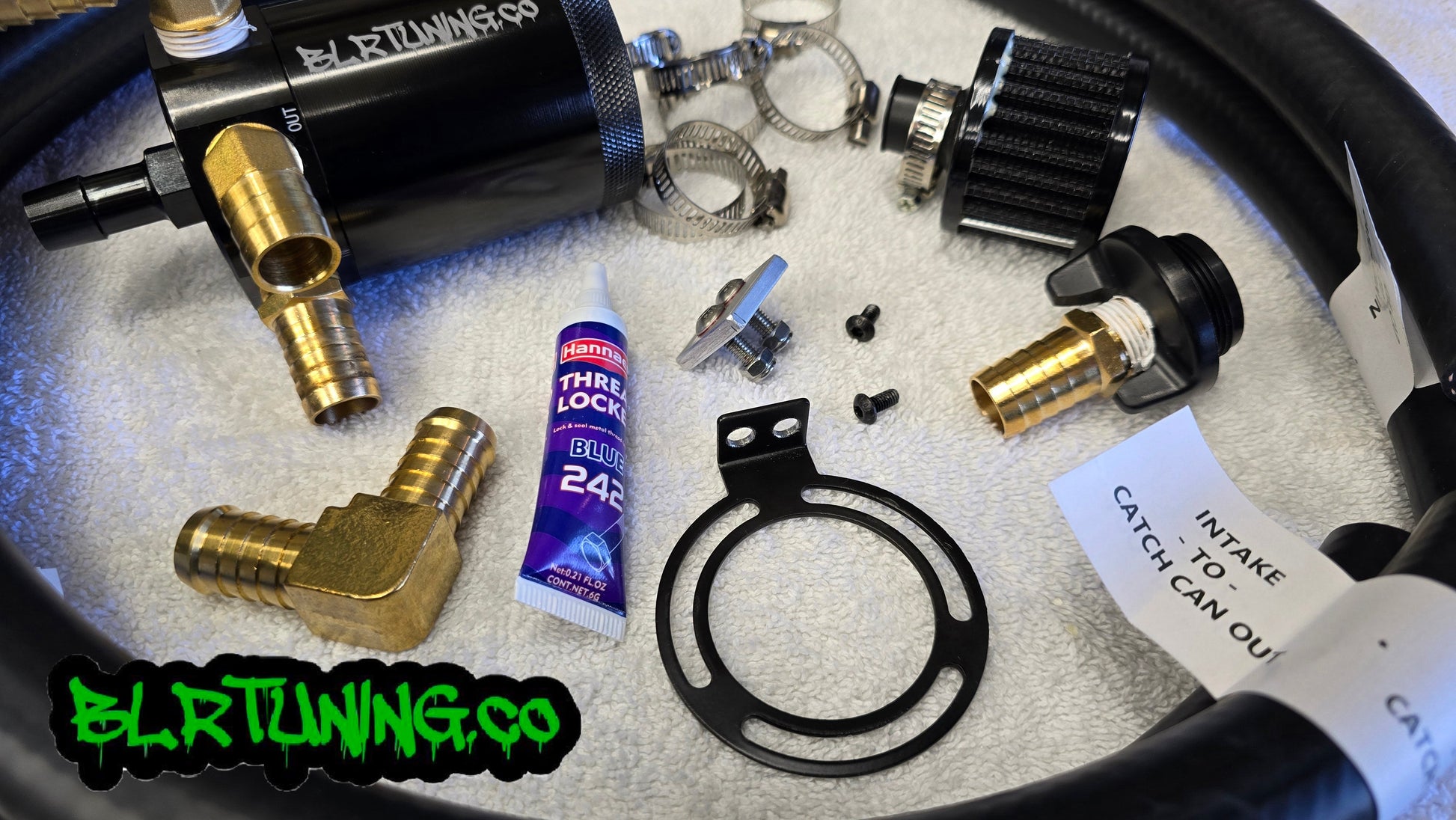 KAWASAKI ZH2 AIR OIL SEPARATOR 3 PORT CATCH CAN - Howling Moto