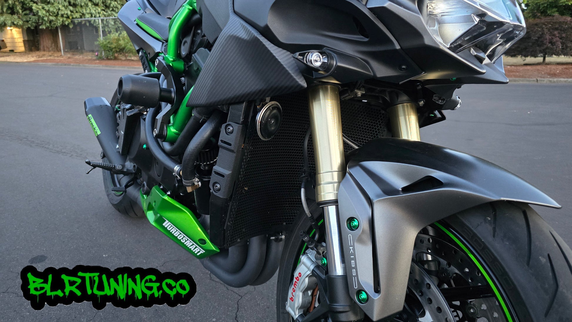 KAWASAKI ZH2 AIR OIL SEPARATOR 3 PORT CATCH CAN - Howling Moto
