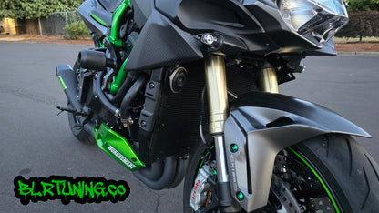 KAWASAKI ZH2 AIR OIL SEPARATOR 3 PORT CATCH CAN - Howling Moto