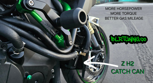 KAWASAKI ZH2 AIR OIL SEPARATOR 3 PORT CATCH CAN - Howling Moto