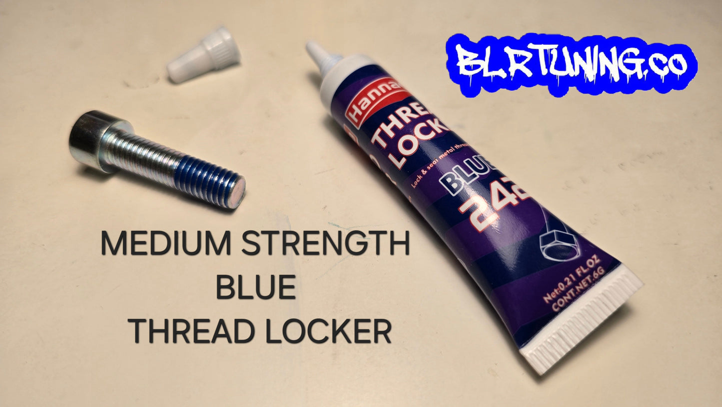 THREAD LOCKER BLUE MEDIUM STRENGTH 0.21 FL OZ TUBE - Howling Moto