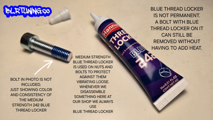 THREAD LOCKER BLUE MEDIUM STRENGTH 0.21 FL OZ TUBE - Howling Moto